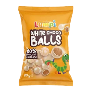 Flips Čoko Balls White  80g Lumpi
