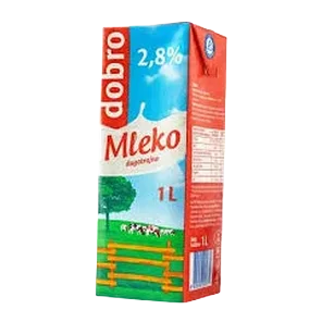 Dobro mleko UHT 2,8% m.m. 1 l
