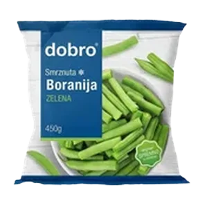 Dobro boranija zelena smrznuta 450 g