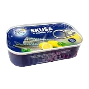Skusa U Biljnom Ulju Azzuro Mare 125g