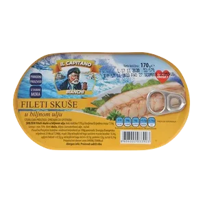 Haringa filet/ulj.hansa Il Capitano 170g