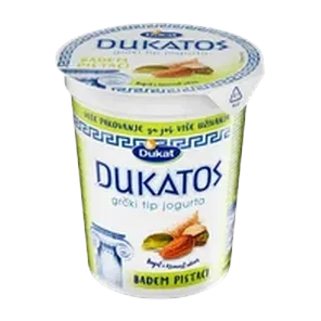 Vocni jogurt badem pistaci Dukatos 400g