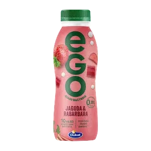 Jogurt jagoda rabarbara EGO 0,33kg