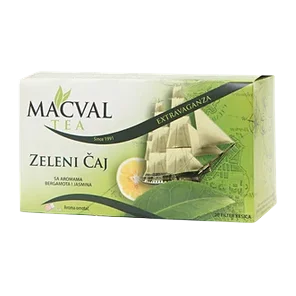 Caj zeleni Macval ar.berg.i jasmina 40g