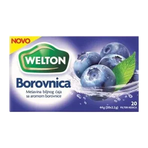 Čaj Borovnica 44g Welton