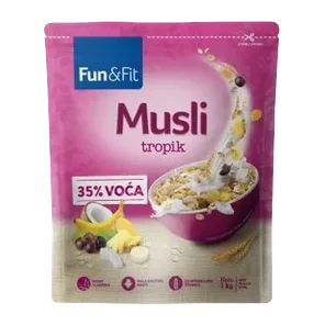 Musli Tropical Fun&Fit 1kg