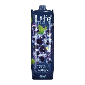 Sok crna ribizla premium Nectar Life 1l