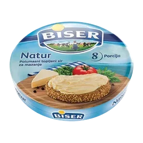 Sir topljeni/porcijama Biser natur140g