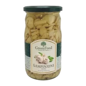 Šampinjon Rezani 350gr Green Food