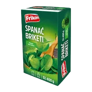 Smrznuti spanac u briketima Frikom 400g