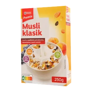 Musli Klasik 250g Vanila