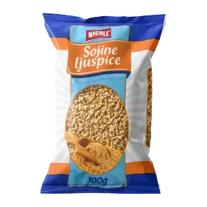 Sojine Ljuspice 100g Vanila