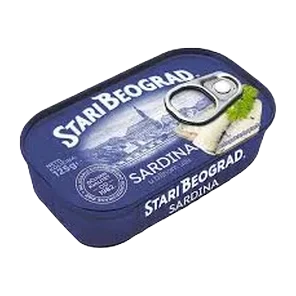 Stari Beograd sardina u ulju 125g