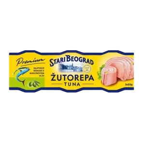 Tuna Žutorepa U Ulju 3x80g St Beogr
