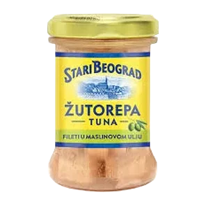 Tuna Žutorepa Fileti Masl Ulje 200g