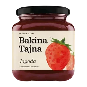 Ekstra dzem jagoda BT 375g