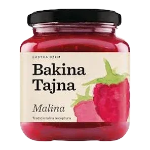 Ekstra dzem malina Bakina Tajna 375g