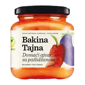 Bakina tajna ajvar sa patlidzanom 550g