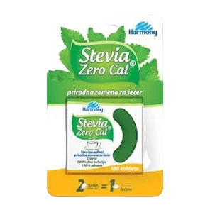 Zamena Za Šećer Harmony Stevia Zero Cal 100 Tbl 6.5 Gr Esensa