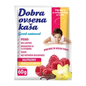 Dobra ovsena kasa malina i vanila 60g