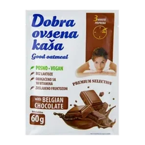 Ovsena Kaša Belgijska Čokolada Sa Kremom  60gr Dobra