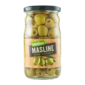 Masline zel.bez kostice Benlian 690g