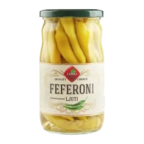 Feferoni 640g Cerio