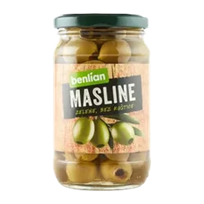 Masline Zelene Bk 340g Bf