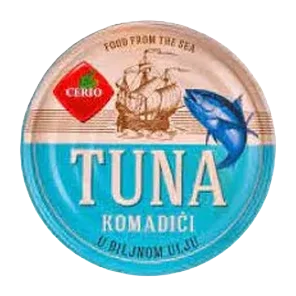 Cerio tuna komadići u biljnom ulju 150g