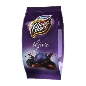 Šljiva Suva Choco Stars 150g Agra