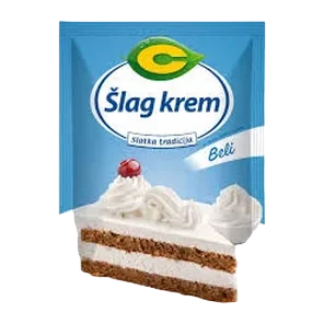 Šlag Krem Beli 75g C