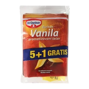 Burbon Vanila ar.secer 5+1gratis (6x10g)