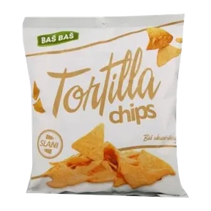 Čips Tortilja Slani Baš Baš 125g
