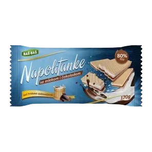 Napolitanke Mleko&čokolada Baš Baš 170g