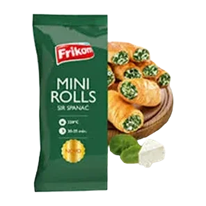 Smrznuti mini rolls sir spanac 500g