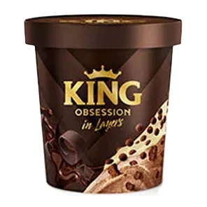 Sladoled King Choco Obsession 450ml