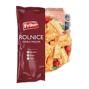Smrz.rolnice vanila malina Frikom 800g