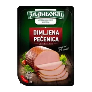 Pecenica Svinjska Dimljena Slajs 125g Zlatiborac
