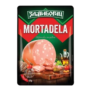 Zlatiborac mortadela biber slajs 125g
