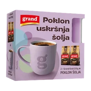 Grand Gold 2x200g+poklon Pastelna Solja