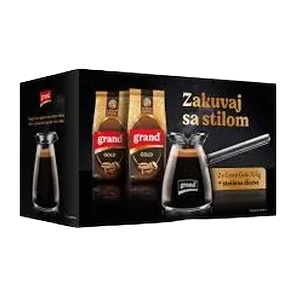Grand Gold 2x200g + Staklena Dzezva