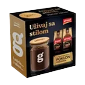 Poklon Set Grand Gold 2x200g+poklon Staklena Posuda