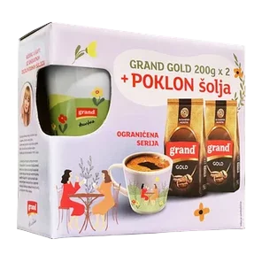Grand Gold 2x200g+poklon tanjir