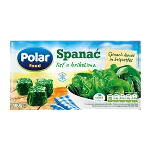 Spanać U Briketu 400gr Polar