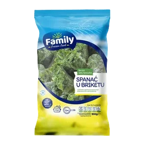 Spanać U Briketima Smrz 900g Family
