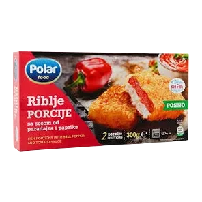 Riba Panirana Sa Sosom Od Paradajza I Paprike 300 Gr Polar Food