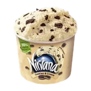 Sladoled Nirvana Cookie&cream 150ml
