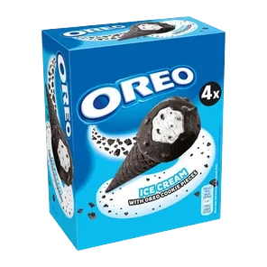 Sladoled Oreo kornet mult.4x100ml/280g