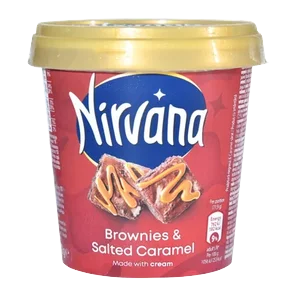 Sladoled Nirvana 420ml Caramel Brownie