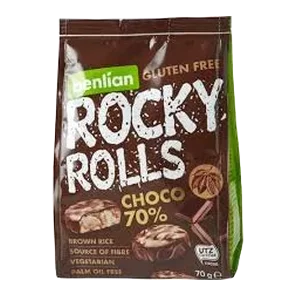 Galete Rocky Rolls 70% Kakao Bf 70g